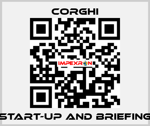 Start-up and briefing Corghi