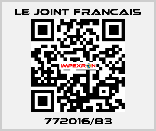 772016/83 LE JOINT FRANCAIS