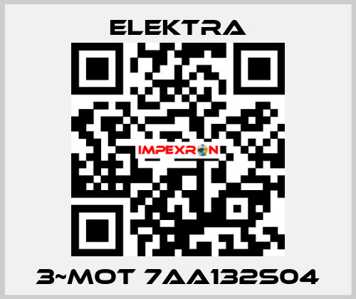 3~Mot 7AA132S04 ELEKTRA