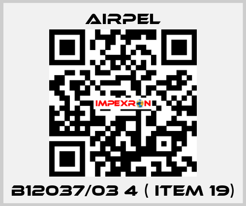 B12037/03 4 ( ITEM 19) Airpel