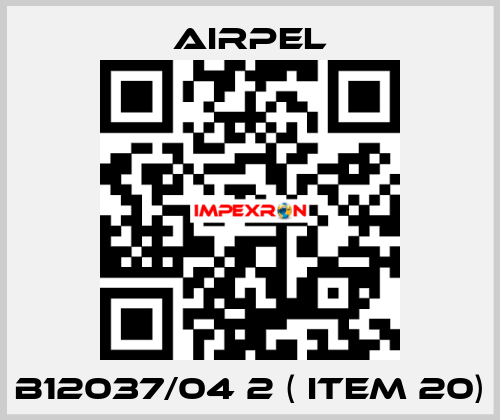 B12037/04 2 ( ITEM 20) Airpel