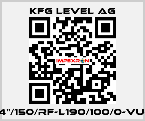 HIF-FV4"/150/RF-L190/100/0-VU-V44HI KFG Level AG