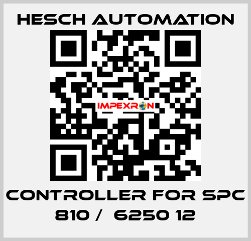 Controller for SPC 810 /  6250 12 Hesch Automation