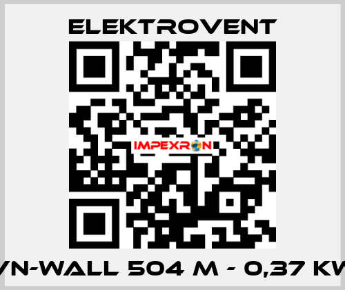 VN-Wall 504 M - 0,37 kW ELEKTROVENT