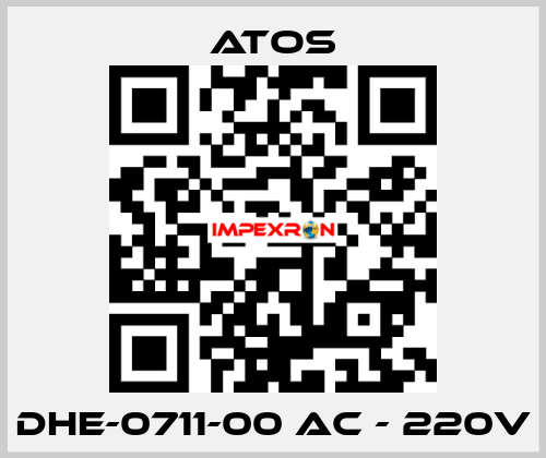 DHE-0711-00 AC - 220v Atos