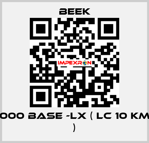 1000 BASE -LX ( LC 10 KM  ) Beek