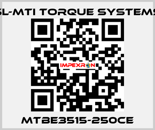 MTBE3515-250CE SL-MTI Torque Systems