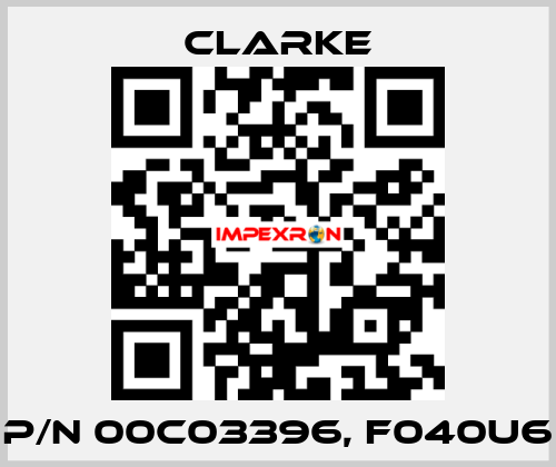 p/n 00C03396, F040U6 Clarke