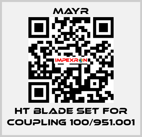 HT blade set for coupling 100/951.001 Mayr