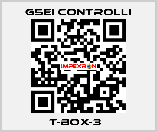 T-BOX-3Т GSEI Controlli