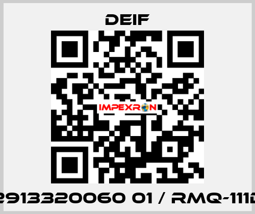 2913320060 01 / RMQ-111D Deif