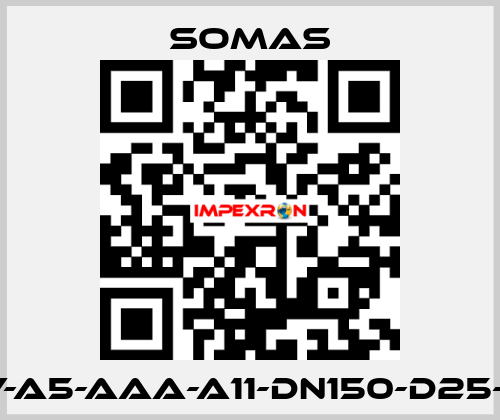 MTV-A5-AAA-A11-DN150-D25-B20 SOMAS