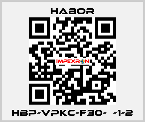 HBP-VPKC-F30-А-1-2 Habor