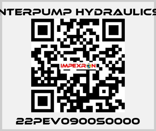 22PEV0900S0000 Interpump hydraulics