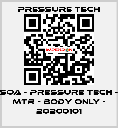 SOA - Pressure Tech - MTR - Body Only - 20200101 Pressure Tech