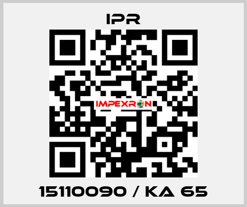 15110090 / KA 65 IPR