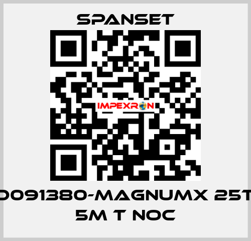 D091380-MagnumX 25t 5m T NoC SpanSet
