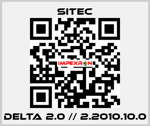 Delta 2.0 // 2.2010.10.0 SITEC