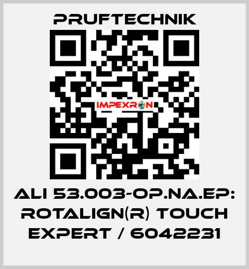 ALI 53.003-OP.NA.EP: ROTALIGN(R) touch EXPERT / 6042231 Pruftechnik