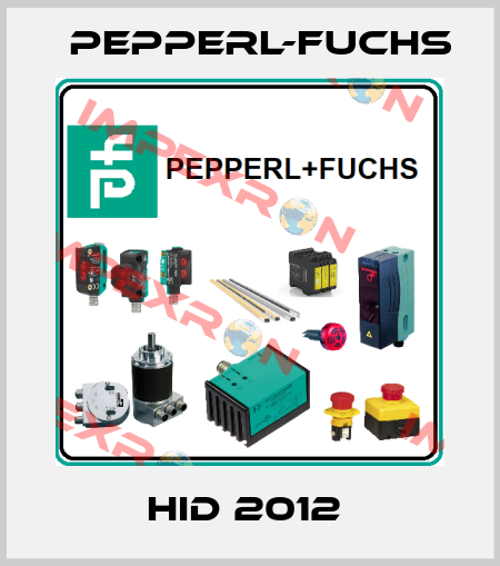 HID 2012  Pepperl-Fuchs