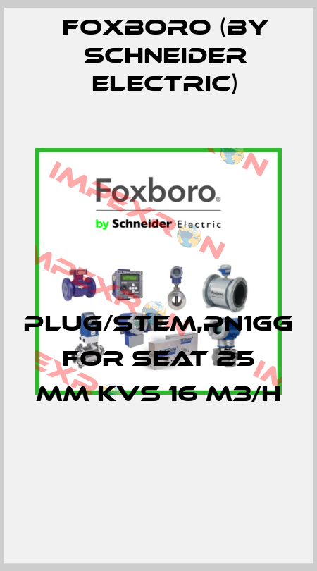 PLUG/STEM,PN1GG FOR SEAT 25 MM KVS 16 M3/H  Foxboro (by Schneider Electric)