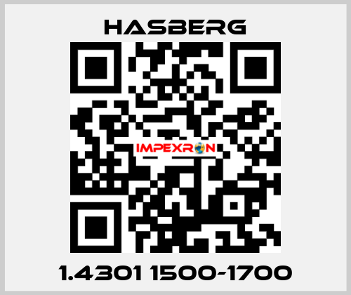 1.4301 1500-1700 Hasberg