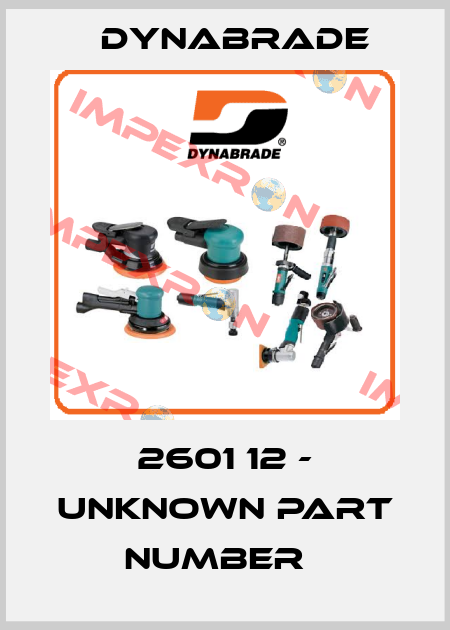 2601 12 - unknown part number   Dynabrade