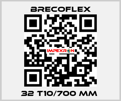 32 T10/700 mm  Brecoflex