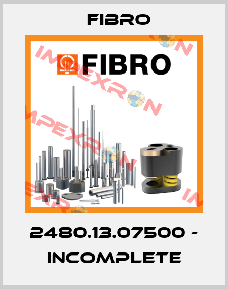 2480.13.07500 - incomplete Fibro