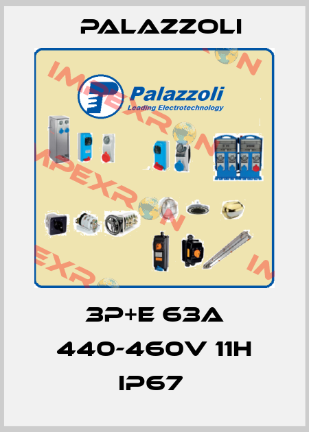 3P+E 63A 440-460V 11H IP67  Palazzoli