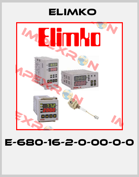E-680-16-2-0-00-0-0  Elimko