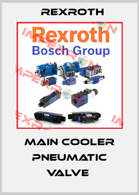 main cooler pneumatic valve  Rexroth