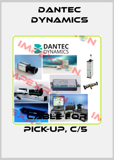 Cable for pick-up, C/5  Dantec Dynamics