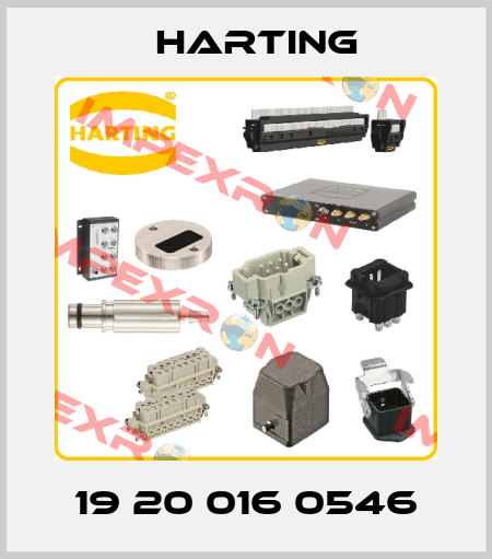 19 20 016 0546 Harting