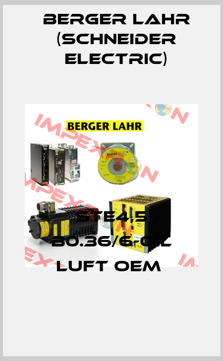 STE4,5 B0.36/6-01L LUFT OEM  Berger Lahr (Schneider Electric)
