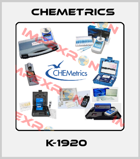 K-1920   Chemetrics