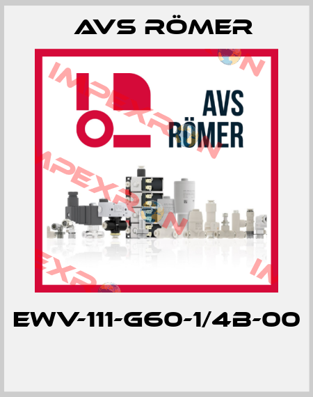 EWV-111-G60-1/4B-00  Avs Römer