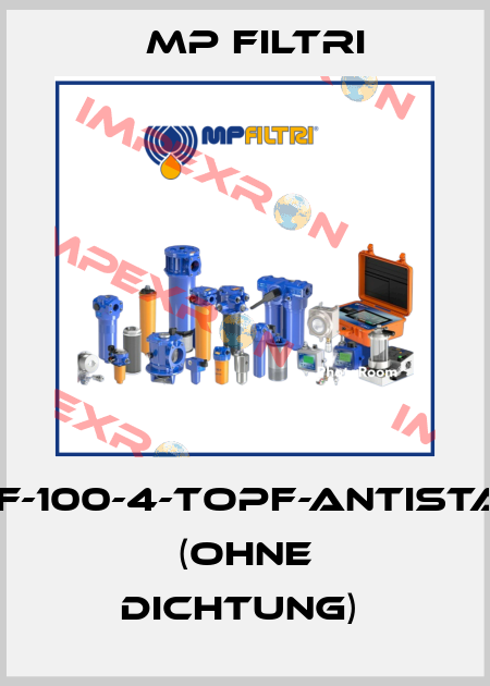 MPF-100-4-TOPF-ANTISTATIK (ohne Dichtung)  MP Filtri