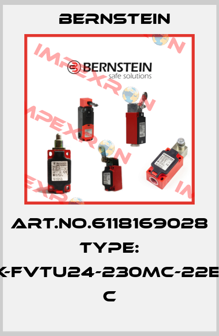 Art.No.6118169028 Type: SLK-FVTU24-230MC-22ERX       C Bernstein