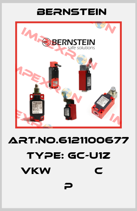 Art.No.6121100677 Type: GC-U1Z VKW             C     P Bernstein