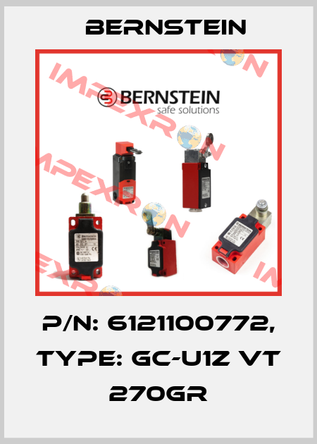 p/n: 6121100772, Type: GC-U1Z VT 270GR Bernstein