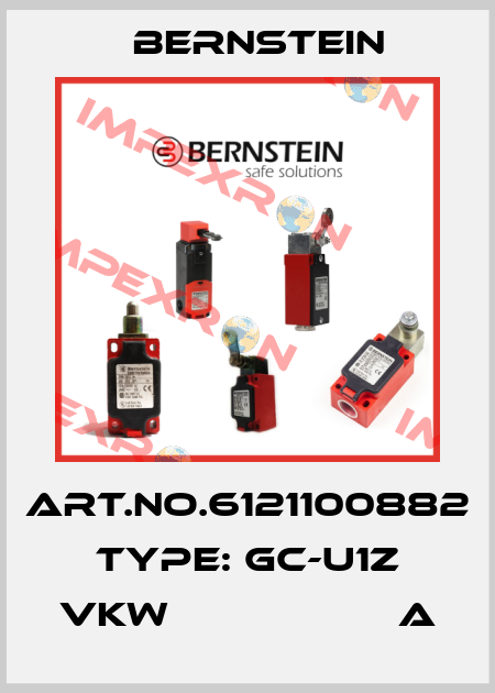 Art.No.6121100882 Type: GC-U1Z VKW                   A Bernstein