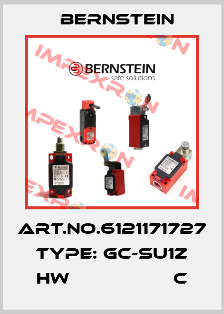 Art.No.6121171727 Type: GC-SU1Z HW                   C Bernstein