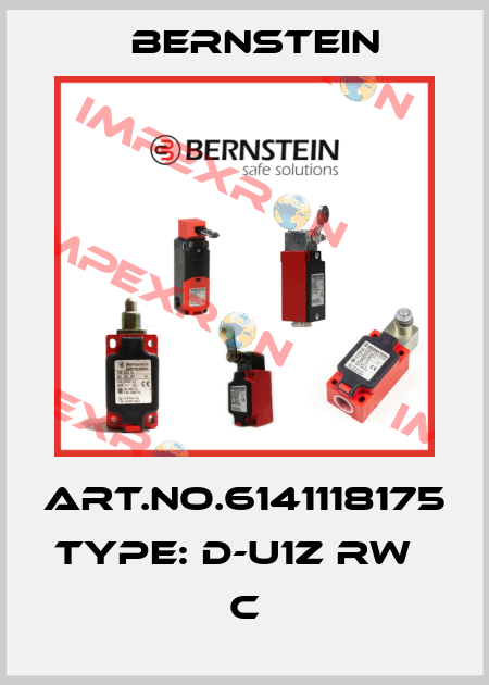 Art.No.6141118175 Type: D-U1Z RW                     C Bernstein