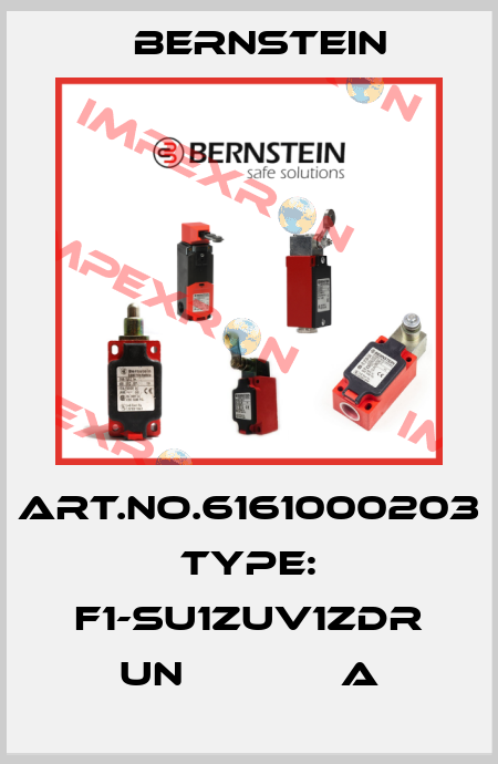 Art.No.6161000203 Type: F1-SU1ZUV1ZDR UN             A Bernstein