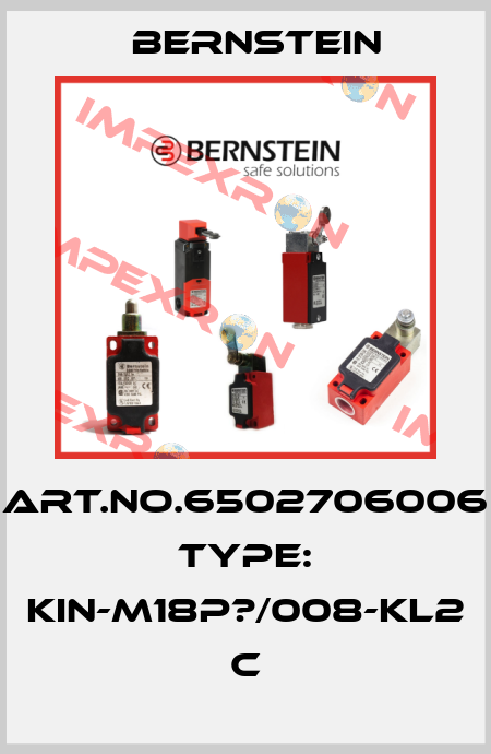 Art.No.6502706006 Type: KIN-M18P?/008-KL2            C Bernstein