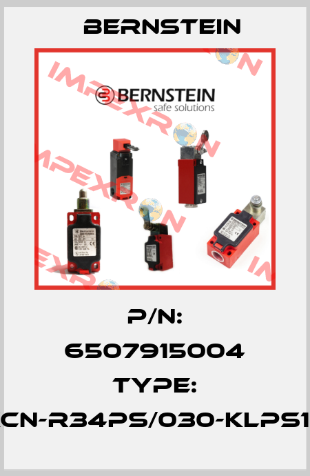 p/n: 6507915004 Type: KCN-R34PS/030-KLPS12 Bernstein