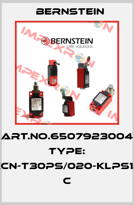 Art.No.6507923004 Type: KCN-T30PS/020-KLPS12         C Bernstein