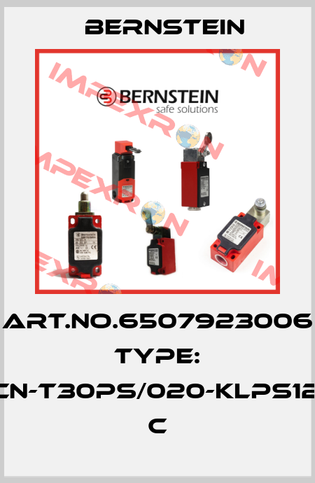 Art.No.6507923006 Type: KCN-T30PS/020-KLPS12V        C Bernstein