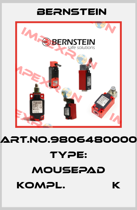 Art.No.9806480000 Type: MOUSEPAD KOMPL.              K Bernstein
